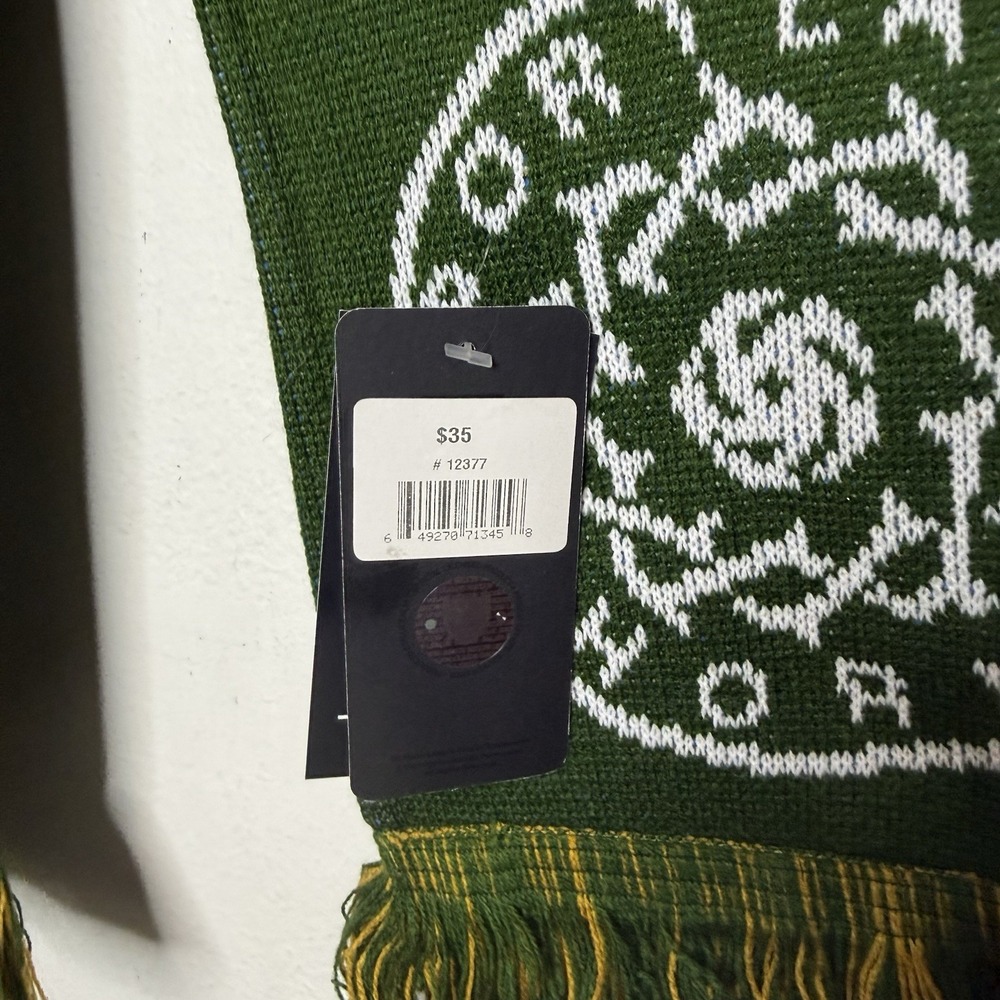 New Portland Thorns Green Yellow Scarf For The Rose City Women's Soccer - Picture 3 of 10